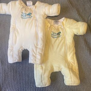 Two Size Small Merlin’s Magic Sleepsuit (3-6 months)